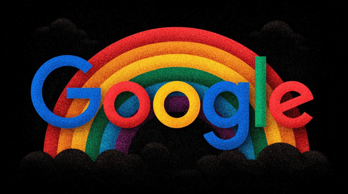 Google Search Tests Rainbow Effect To AI Mode & Web Tabs
